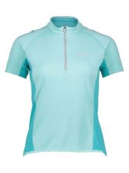 Jack Wolfskin Koszulka kolarska "Tourer" w kolorze turkusowym rozmiar: XS. Niebieskie t-shirty sportowe Jack Wolfskin, xs, bez wzorów, bez ramiączek, rowerowe. Za 114.44 zł.