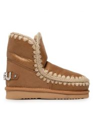 Mou Śniegowce Eskimo18 FW101036B Brązowy. Brązowe śniegowce Mou, bez wzorów, ze skóry, bez zapięcia. Za 759.99 zł.
