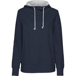 Bluza dresowa z kapturem bonprix ciemnoniebiesko-jasnoszary melanż. Bluzy z kapturem marki bonprix. Za 74.99 zł.