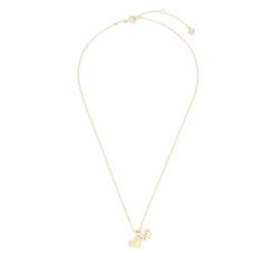 Naszyjnik Tory Burch. Żółte naszyjniki Tory Burch, złote. Za 529.99 zł.