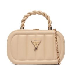 Torebka Guess. Brązowe torebki klasyczne Guess, z aplikacjami, klasyczne, bez dodatków. Za 299.99 zł.