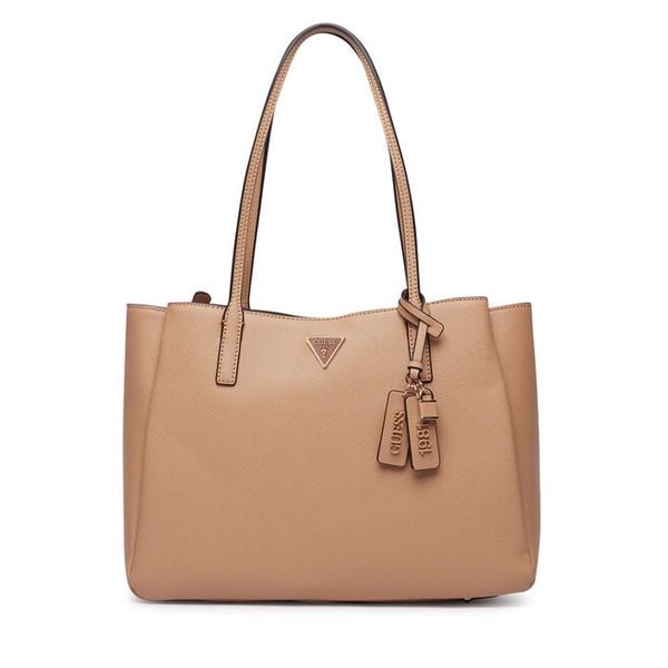 Torebka Guess. Brązowe torebki klasyczne Guess, z aplikacjami, klasyczne, bez dodatków. Za 634.99 zł.