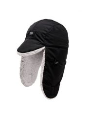 Vans Czapka Muffler Hat VN000F6ABLK1 Czarny. Czarne czapki zimowe Vans, bez wzorów, z materiału. Za 179.99 zł.