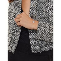 Bransoletka Guess. Szare bransoletki Guess, srebrne. Za 219.99 zł.
