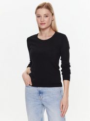 United Colors Of Benetton Sweter 1091D1M08 Granatowy Regular Fit. Czarne swetry United Colors Of Benetton, m, bez wzorów, z bawełny, bez ramiączek. Za 119.99 zł.