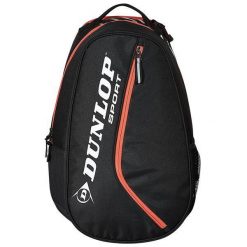 Plecak do squasha Dunlop Club Backpack Black. Czarne plecaki Dunlop, bez wzorów, bez dodatków. Za 139.99 zł.