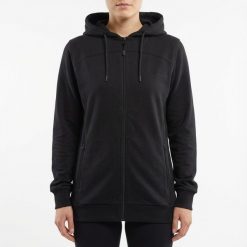 Kurtka Treningowa Oversize z Kapturem Czarna. Czarne kurtki do biegania LEGEA, uniwersalny, bez wzorów, z bawełny, z kapturem, do biegania. Za 92.00 zł.