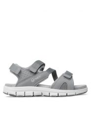 Halti Sandały Resa W Outdoor Sandal 054-2896 Szary. Szare sandały Halti, bez wzorów, z materiału, bez obcasa, na płaskiej podeszwie, bez zapięcia. Za 229.99 zł.