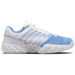 Tenisówki damskie K-Swiss Bigshot Light 4. Białe trampki K-SWISS, bez wzorów, z materiału, bez zapięcia. Za 425.00 zł.