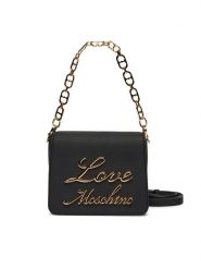 LOVE MOSCHINO Torebka JC4314PP0LKK0000 Czarny. Czarne torebki klasyczne Love Moschino, bez wzorów, ze skóry, bez dodatków. Za 1,039.00 zł.