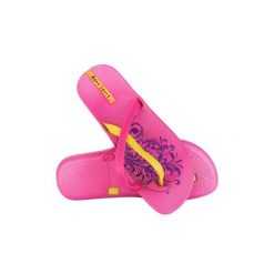 Japonki basenowe damskie aqua-sport butterfly. Czerwone japonki AQUA-SPORT, bez wzorów, sportowe. Za 24.99 zł.