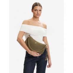 Torebka Guess. Zielone torebki klasyczne Guess, z aplikacjami, klasyczne, bez dodatków. Za 589.99 zł.