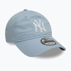 Czapka z daszkiem New Era League Essential 920 New York Yankees. Niebieskie czapki z daszkiem New Era, bez wzorów. Za 109.99 zł.