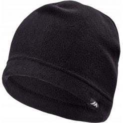 Czapka polarowa Martes Talvi czarny. Czarne czapki zimowe MARTES, bez wzorów, z polaru, eleganckie. Za 34.99 zł.