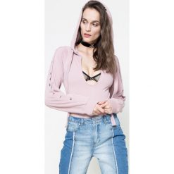 Missguided by Jourdan Dunn - Bluza. Szare bluzy z kapturem Missguided, z bawełny. W wyprzedaży za 49.90 zł.