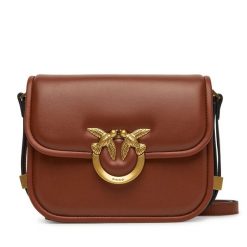 Torba PINKO. Brązowe listonoszki Pinko, bez wzorów, bez dodatków. Za 1,509.00 zł.