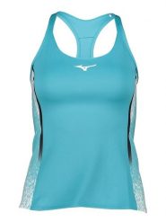 Mizuno Top sportowy "Printed" w kolorze błękitnym rozmiar: S. Niebieskie topy sportowe Mizuno, s, bez wzorów, z materiału, outdoorowe. Za 57.06 zł.