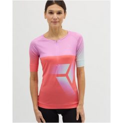Koszulka rowerowa (z krótkim rękawem) damska SILVINI Women Jersey STABINA. Brązowe t-shirty sportowe Silvini, bez wzorów, z jersey, bez ramiączek. Za 249.99 zł.