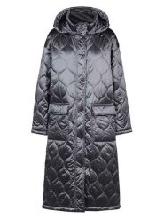 Herrlicher Płaszcz pikowany w kolorze czarnym rozmiar: M. Czarne płaszcze Herrlicher, m, bez wzorów, bez kaptura. Za 304.99 zł.