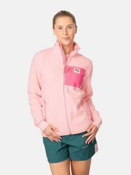 KARI TRAA Kurtka polarowa "Rothe" w kolorze jasnoróżowym rozmiar: XS. Różowe kurtki Kari Traa, xs, bez wzorów, z polaru, bez kaptura. Za 260.96 zł.