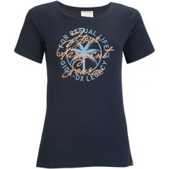 Koszulka damska Killtec GIGA GS 111 WMN TSHRT. Niebieskie t-shirty sportowe Killtec, bez wzorów, bez ramiączek. Za 119.99 zł.