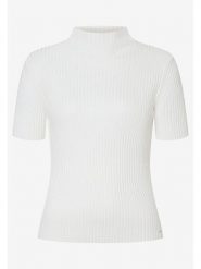 More & More Sweter w kolorze białym rozmiar: 42. Białe swetry More & More, bez wzorów, bez ramiączek. Za 92.42 zł.