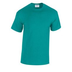 Koszulka Unisex Dla Dorosłych Antique Heavy T-shirt. Zielone t-shirty GILDAN, xl, bez wzorów, sportowe, bez kołnierzyka, bez ramiączek. Za 37.99 zł.