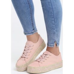 Różowe Espadryle Hanging Basket. Espadryle marki Born2be. Za 89.99 zł.