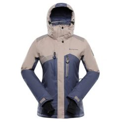 Damska kurtka narciarska Alpine Pro Deara 2. Brązowe kurtki narciarskie Alpine Pro, na zimę, bez wzorów, bez kaptura, narciarskie. W wyprzedaży za 589.00 zł.