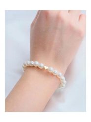 Lodie Silver Bransoletka perłowa rozmiar: onesize. Białe bransoletki Lodie Silver, z perłą, z mosiądzu. Za 82.83 zł.