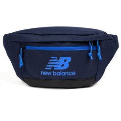 Saszetka New Balance LAB23001NGO – granatowa. Nerki i saszetki New Balance, bez wzorów, eleganckie, bez dodatków. Za 129.99 zł.