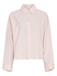 MOSS COPENHAGEN Koszula w kolorze jasnoróżowym rozmiar: M/L. Różowe koszule Moss Copenhagen, l, bez wzorów, bez kołnierzyka, bez ramiączek. Za 189.95 zł.