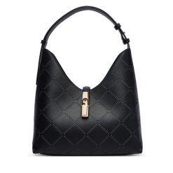 Torebka Furla. Czarne torebki klasyczne Furla, bez wzorów, klasyczne, bez dodatków. Za 1,389.00 zł.