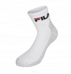 Skarpety tenisowe Fila Quarter Sport 1P. Białe skarpetki Fila, bez wzorów, z bawełny. Za 39.00 zł.