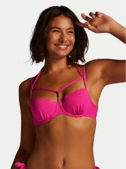 Hunkemöller Góra od bikini Scallop 204862 Różowy. Czerwone bikini Hunkemöller, bez wzorów, z syntetyku. Za 99.99 zł.