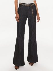 MICHAEL Michael Kors Jeansy MS39041M24 Granatowy Flared Fit. Niebieskie jeansy MICHAEL Michael Kors, m, bez wzorów, z bawełny. Za 749.99 zł.