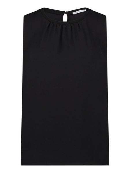 BETTY & CO Top w kolorze czarnym rozmiar: L. Czarne topy Betty & Co, l, bez wzorów, bez kołnierzyka, bez ramiączek. Za 64.95 zł.