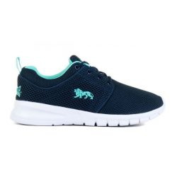 Buty Lonsdale Sivas 2 ZLLA505 NAVY/MINT niebieskie. Niebieskie buty treningowe bez wzorów, z gumy, bez zapięcia. Za 140.60 zł.