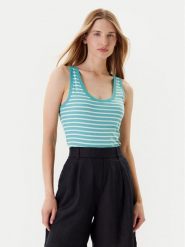 United Colors Of Benetton Top 30YSDH010 Zielony Regular Fit. Zielone topy United Colors Of Benetton, xs, bez wzorów, z bawełny, bez kołnierzyka, bez ramiączek. Za 69.99 zł.