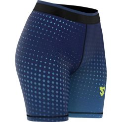 Legginsy do biegów OCR krótkie damskie Smmash Vitely Ultra lekkie kompresyjne. Niebieskie legginsy SMMASH, bez wzorów, sportowe, krótkie. Za 139.00 zł.