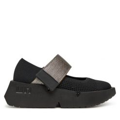 Półbuty United Nude. Czarne półbuty wsuwane United Nude, bez wzorów, bez obcasa, na koturnie. Za 859.99 zł.