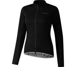 Damska kurtka przeciwdeszczowa WINDFLEX, czarna. Czarne kurtki przeciwdeszczowe Shimano, s, bez wzorów, z elastanu, bez kaptura, rowerowe. Za 489.80 zł.