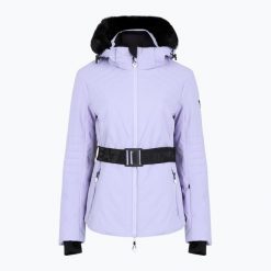 Kurtka narciarska damska EA7 Emporio Armani Ski Kitzbuhel Protectum7. Fioletowe kurtki narciarskie EA7 Emporio Armani, na zimę, m, bez wzorów, z materiału, bez kaptura, narciarskie. Za 1,949.00 zł.