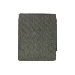Portfel antykradzieżowy Lifeventure Recycled RFID Wallet - olive. Zielone portfele Lifeventure, bez wzorów. Za 95.99 zł.