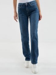 BIG STAR Dżinsy "Myrra" - Regular fit - w kolorze niebieskim rozmiar: W31/L32. Niebieskie jeansy BIG STAR, l, z aplikacjami, klasyczne. Za 228.95 zł.
