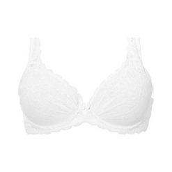 Cellbes Biustonosz push-up biały female biały 75B. Białe biustonosze sportowe Cellbes, bez wzorów, z koronki. Za 89.00 zł.