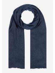 More & More Szal w kolorze granatowym - 180 x 90 cm rozmiar: onesize. Niebieskie szaliki i kominy More & More, bez wzorów, z materiału. Za 43.99 zł.