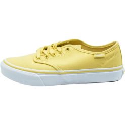 Trampki Vans Camden Stripe, Żółty, Kobiety. Żółte trampki Vans, bez wzorów, z gumy, bez zapięcia. Za 244.85 zł.