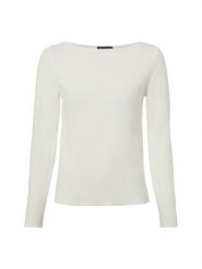 Franco Callegari Sweter z dzianiny Kobiety Bawełna biały, XXL. Białe swetry Franco Callegari, xxl, bez wzorów, z bawełny, bez ramiączek. Za 249.95 zł.