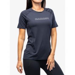 Koszulka szybkoschnąca damska Mammut Selun FL Logo T-Shirt. Niebieskie t-shirty sportowe Mammut, xs, bez wzorów, bez ramiączek, trekkingowe. Za 274.99 zł.